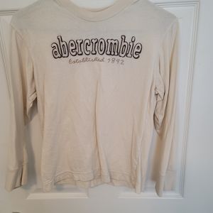 Off white long sleeve shirt